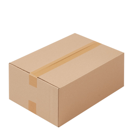smiley pack 50 Maxibriefkartons 350 x 250 x 50 mm braun (50 Stück) DIN