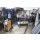 VARIOfit Schwerer Tischwagen 500 kg mit 2 Ladeflächen Zinkblech Typ M + EasySTOP - Enzianblau