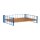 Zusatzboden inkl. Winkelauflage f�r Paketwagen 1200 x 800 mm Typ XL-1