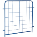 Zusatzgitterwand f�r niedrigen Etagenwagen 850 x 500 mm...