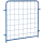 Zusatzgitterwand f�r niedrigen Etagenwagen 850 x 500 mm Typ S-1