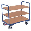 Etagenwagen mit 3 B�den 250 kg Traglast Typ L + EasySTOP-1