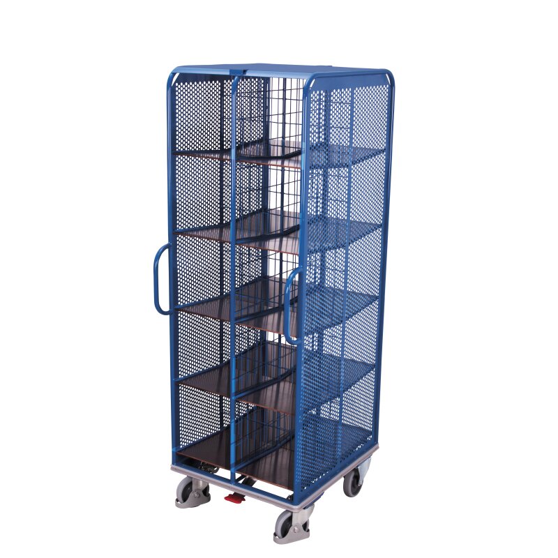 CORDES GmbH & Co.KG Aktenwagen mit 2 x 10 Fächern + EasySTOP