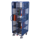 VARIOfit Aktenwagen mit 2 x 10 Fächern + EasySTOP