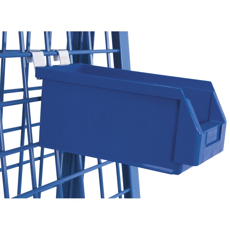 Cordes GmbH & Co.KG 4 x VARIOfit Materialkiste (blau) fk-140.001
