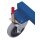 VARIOfit Tragarmwagen einseitig mit 2 Pfosten - Enzianblau