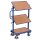 Beistellwagen mit 3 Holzb�den neigbar + EasySTOP-1