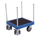 Langmaterialroller (1Stk) mit wasserfester Plattform und 4 Rungen