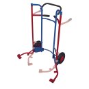 VARIOfit Reifenkarre niedrig 200 kg Traglast Luftbereifung - Enzianblau