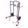 VARIOfit Reifenkarre niedrig 200 kg Traglast Luftbereifung - Enzianblau