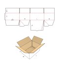 Fix-Aufrichtekarton 304 x 216 x 130-220 mm