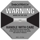 ShockWatch Stoßindikatorlabel mit Warnhinweisaufkleber (grau)-1