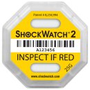 ShockWatch 2 Stoßindikatorlabel mit Warnhinweisaufkleber (gelb)-1