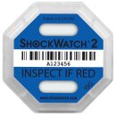 ShockWatch 2 Stoßindikatorlabel mit Warnhinweisaufkleber...