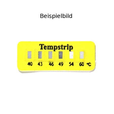 6 Felder Messstreifen Typ B 66 - 93 °C-1