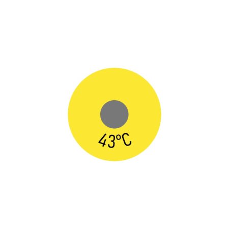 Einzelmesspunkt 43 °C-1