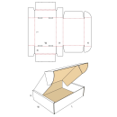 Maxibriefkarton DIN A4 319 x 225 x 50 mm
