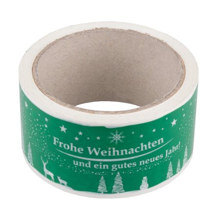 Weihnachtsklebeband PVC (grün)-1