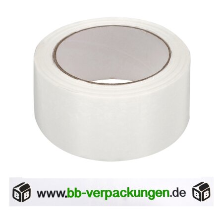 Bedrucktes PP-Klebeband leise Weiß 2-farbig-1