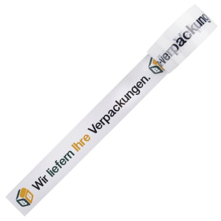 Bedrucktes PP-Klebeband leise Wei 3-farbig-2