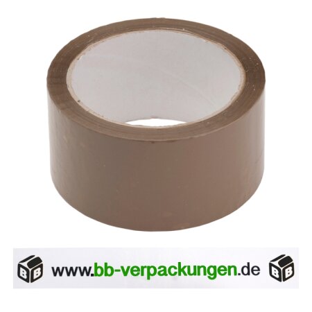 Bedrucktes PP-Klebeband leise Braun 2-farbig-1