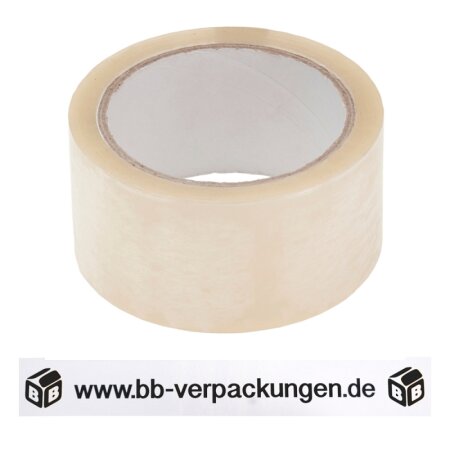 Bedrucktes PP-Klebeband leise Transparent 1-farbig-1