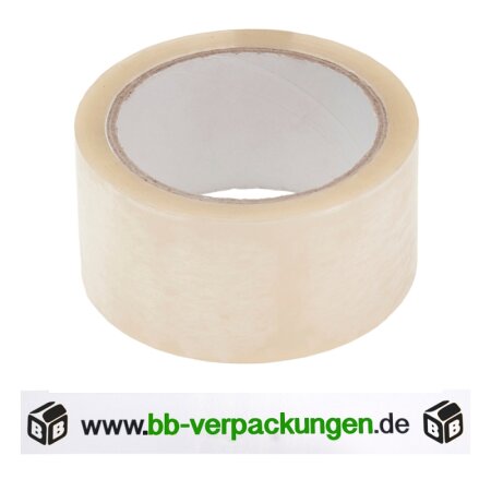 Bedrucktes PP-Klebeband leise Transparent 2-farbig-1