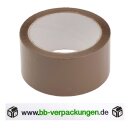 Bedrucktes PVC-Klebeband Braun 2-farbig