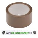 Bedrucktes PVC-Klebeband Braun 2-farbig-1