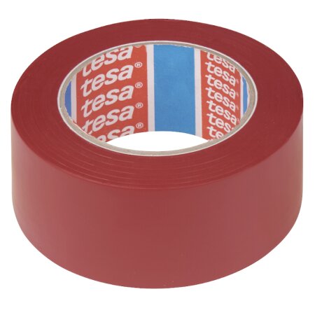 Tesa Bodenmarkierung 4169 PVC (rot)-1