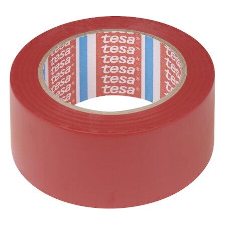 Tesa Bodenmarkierung 60760 PVC (rot)-1