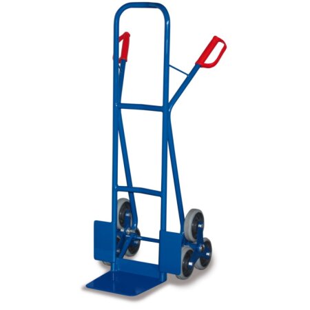 Treppenkarre Stahlrohr 200 kg mit 2 dreiamrigen Radsternen (VG)-1