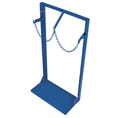 Stahlflaschenst�nder f�r 2 Stahlflaschen � 40-50l Inhalt-1