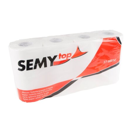 8 Rollen Semy Top Toilettenpapier 3-lagig-2