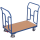 Doppel-Schiebeb�gelwagen 250 kg Traglast Typ L + EasySTOP-1