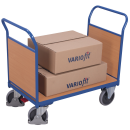 VARIOfit Doppel-Stirnwandwagen 500 kg Traglast Typ XL + EasySTOP