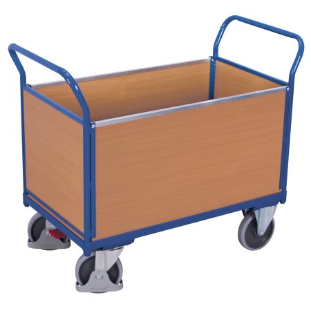 Vierwandwagen 500 kg Traglast Typ L + EasySTOP-1