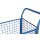VARIOfit Drahtgitter Dreiwandwagen 500 kg Traglast Typ M + EasySTOP - Enzianblau