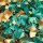 DECOFILL Polsterchips 400 Liter zweifarbig (braun/grün)