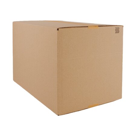 Faltkarton 500 x 300 x 300/200 mm ecoon® Graspapier (2-wellig)
