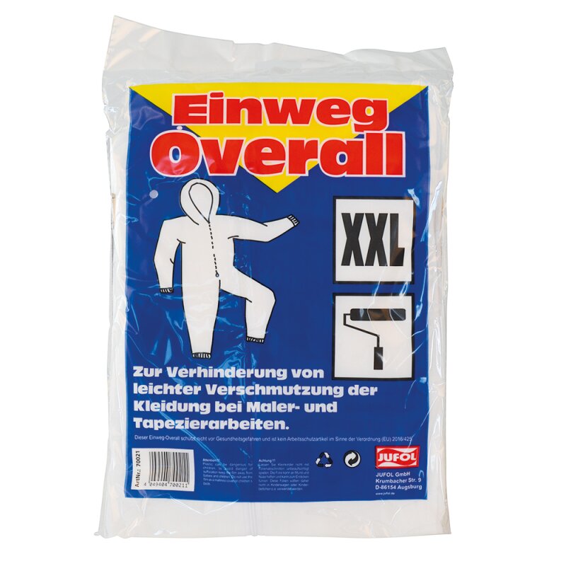 BB-Verpackungen GmbH Einweg-Overall Gr. XXL 90100