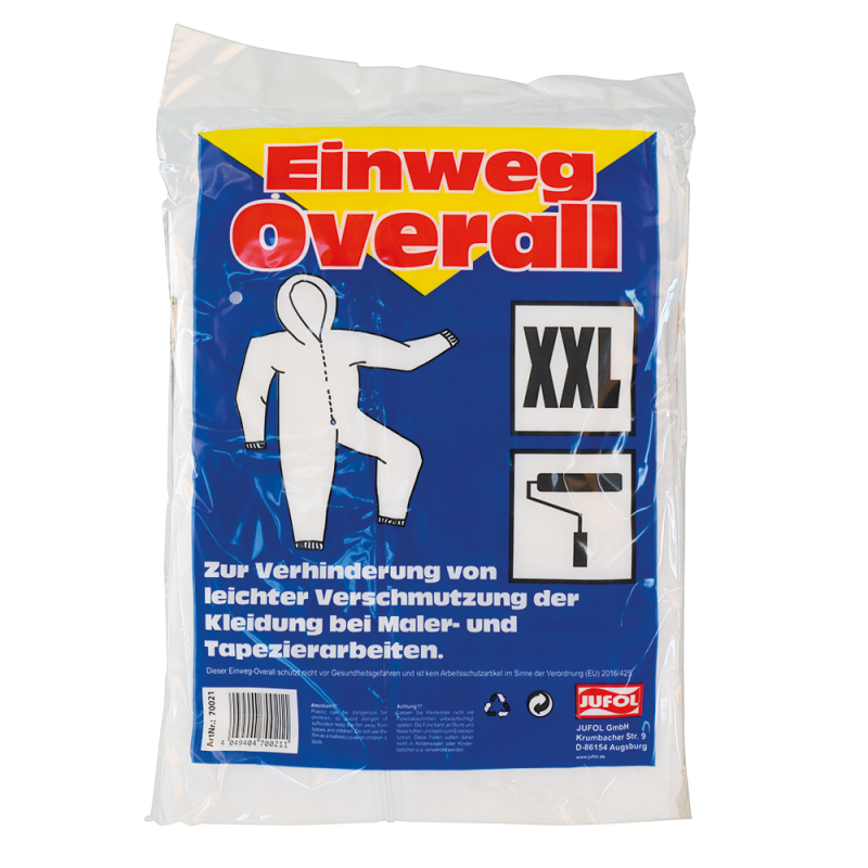 Bullstar Einweg-Overall Damen Gr. 1 - Schutz & Komfort