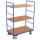 Etagenwagen hoch mit 3 B�den 250 kg Traglast Typ S + EasySTOP-1