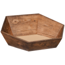 Präsentkorb 6-eckig mittel 257 x 247 x 67/120 mm...
