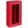 Präsentkarton mit Folienfenster für 2 Flaschen 360 x 192 x 95 mm (Rot)-1
