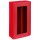 Präsentkarton mit Folienfenster für 2 Flaschen 360 x 192 x 95 mm (Rot)-1