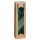 Geschenktüte mit Sichtfenster für 1 Flasche 100 x 80 x 360 mm (Bicolor natura/innen Grün)