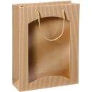 Geschenktüte mit Sichtfenster für 3 Flaschen...