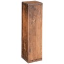 Faltschachtel Holzkiste für 1 Flasche 89 x 89 x 355...