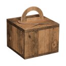 Geschenkbox "Vintage" mit Henkel 195 x 195 x 150 mm-1